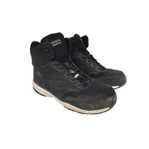 Dakota Men's 3617 Mid-Cut Quad Lite Steel Toe Steel Plate Shoes Black Size 9M